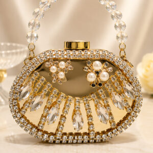 Party clutch gold and silver
