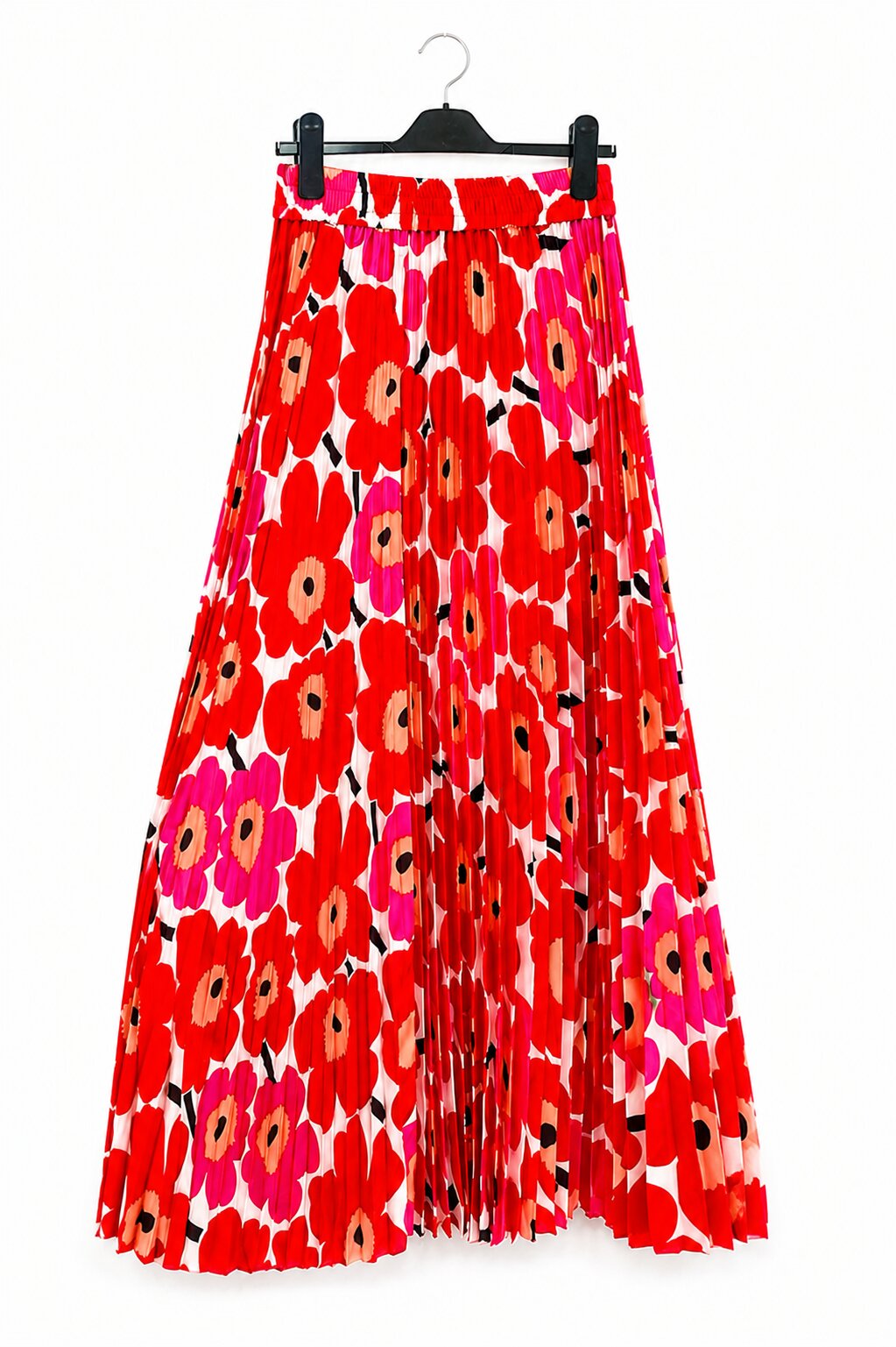 Pleated Long Skirt