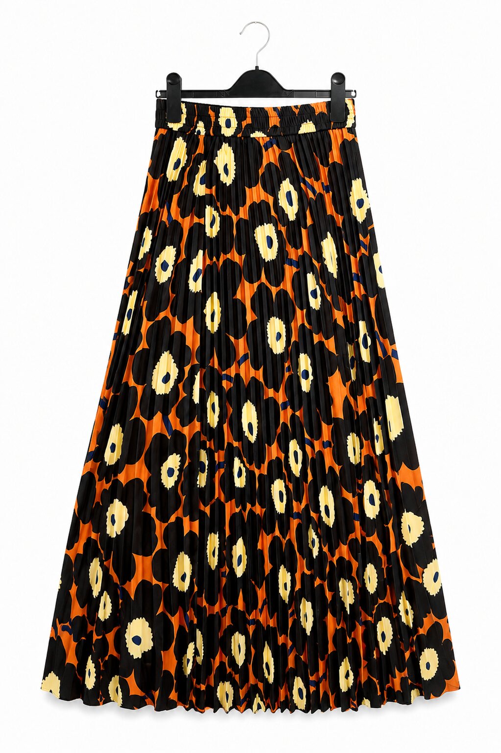 Pleated Long Skirt